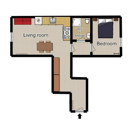Modern Apartment Charvatova Praha Eksteriør bilde