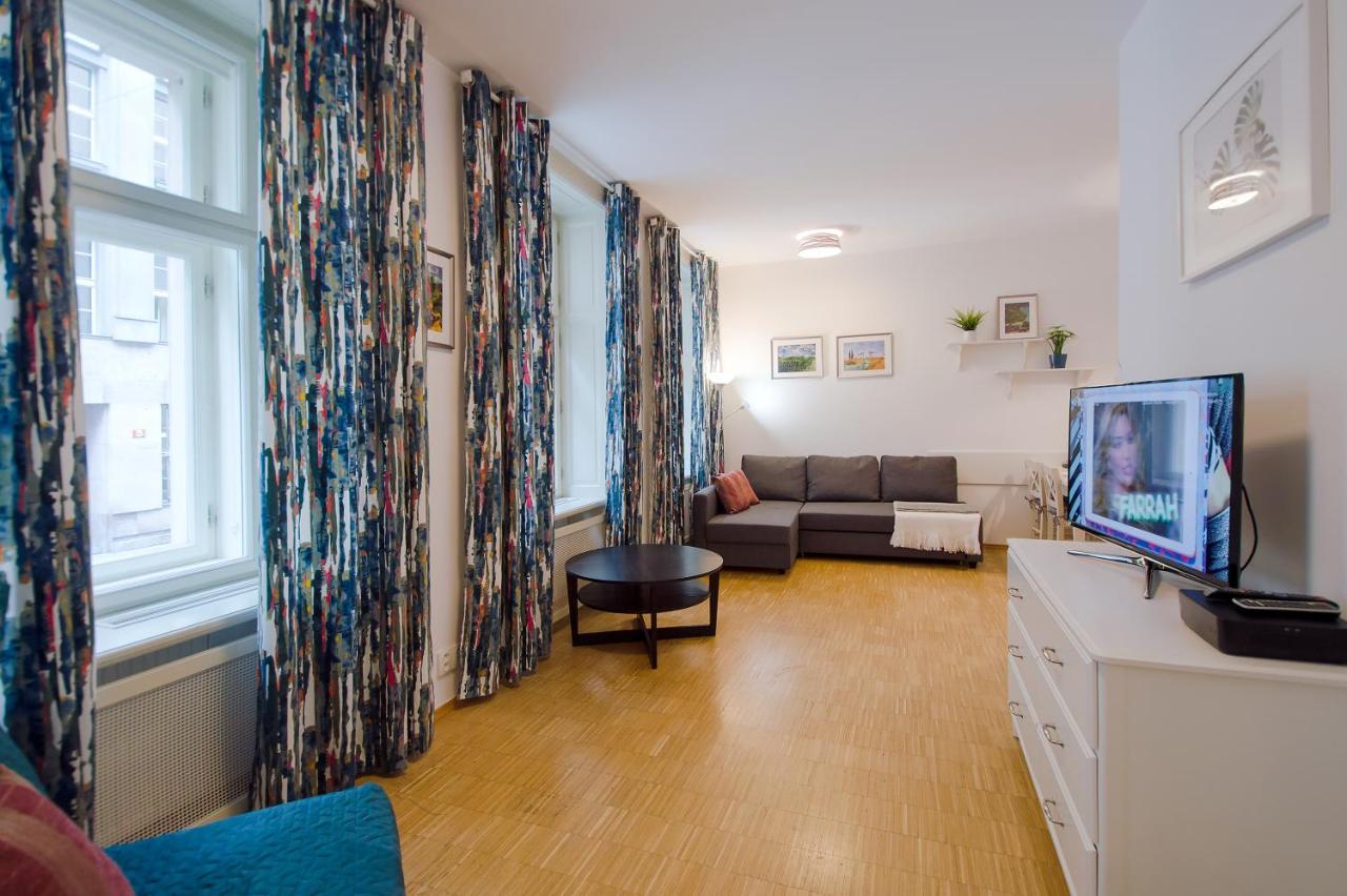 Modern Apartment Charvatova Praha Eksteriør bilde