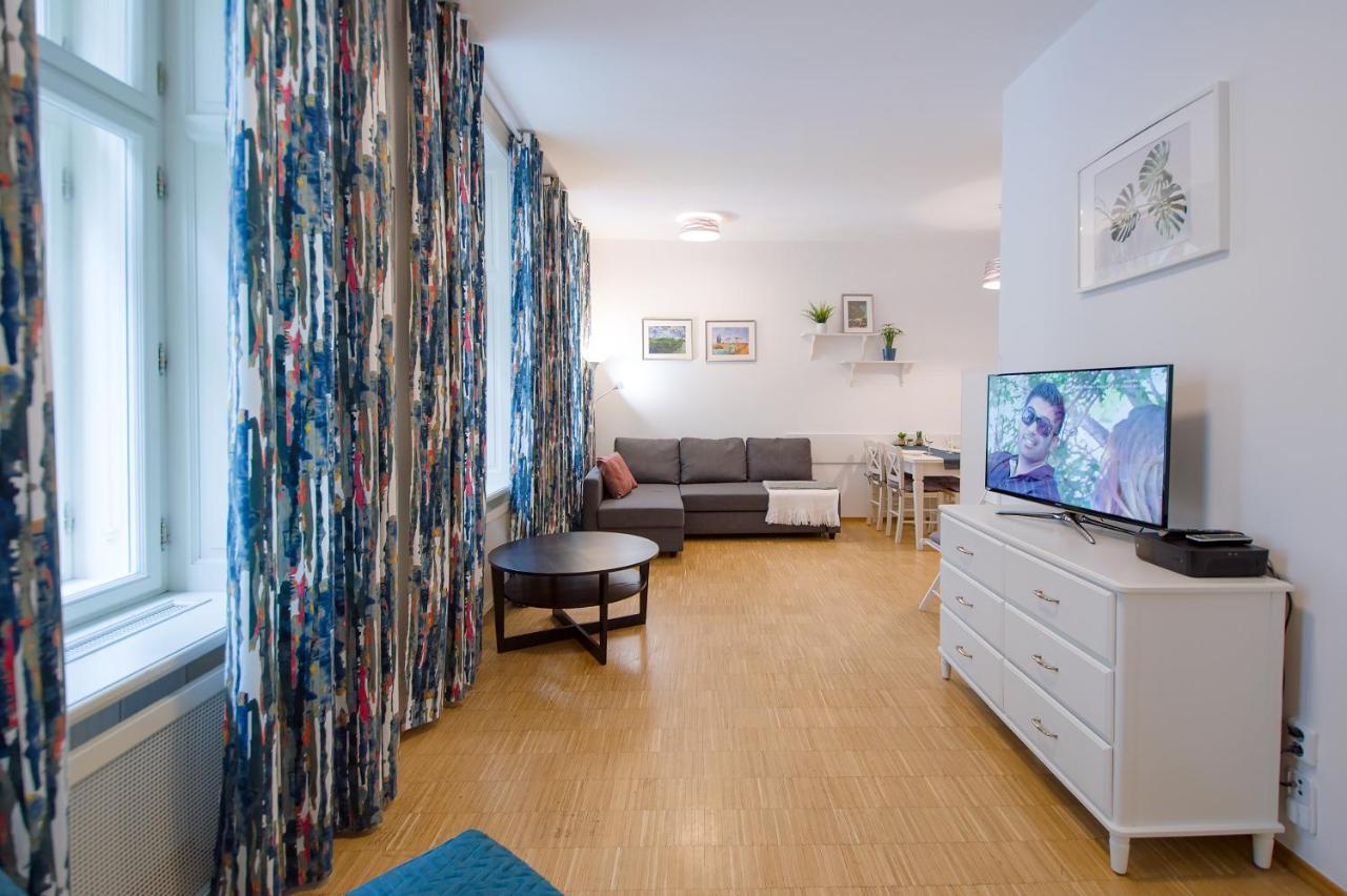 Modern Apartment Charvatova Praha Eksteriør bilde